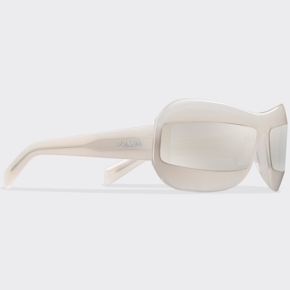 NEW PRADA UNISEX SUNGLASSES PR30YS 13D2B0 WHITE GREY PRADA EYEWEAR SPR 30Y - Picture 8 of 9